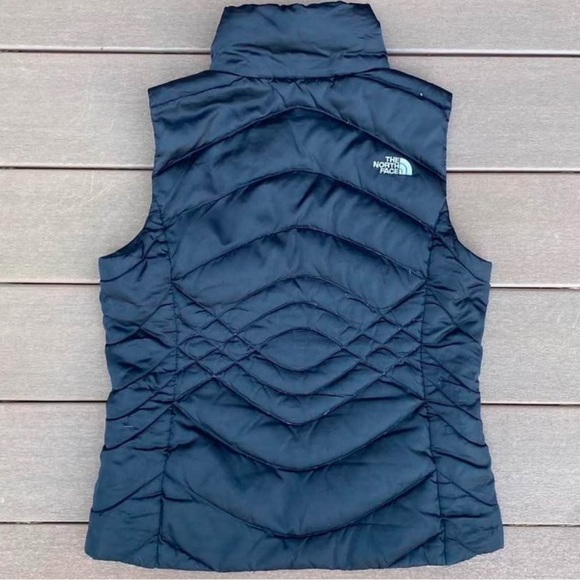 The North Face Women's Navy Quilted Vest - Picture 2 of 2